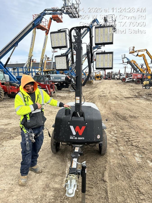 2024 Wacker Neuson LTT4 Diesel, Kohler KDW702, Deep Sea Controller, Auto Start, LED 320W, Bypass Outlet, T3