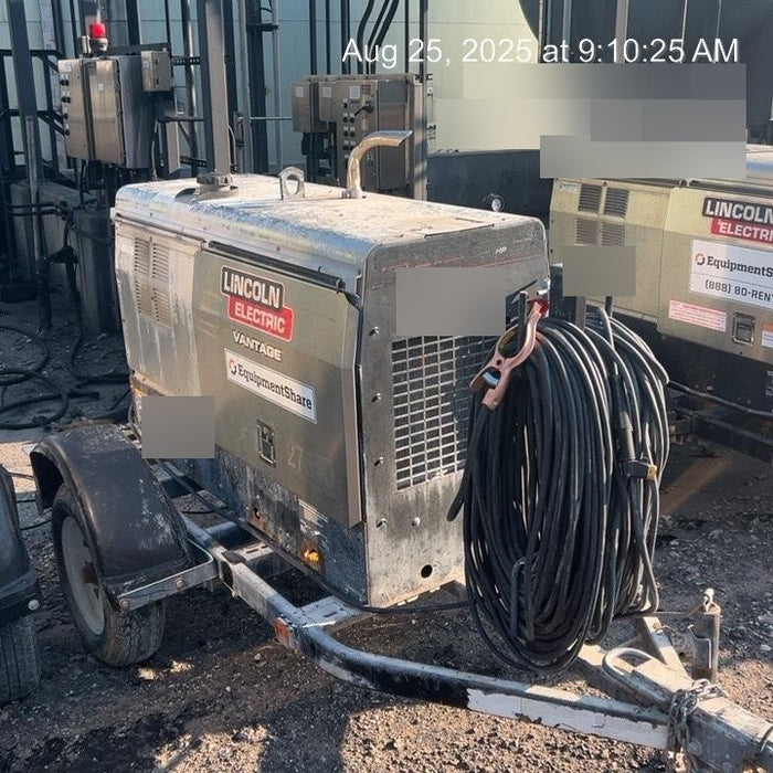 Lincoln Electric Vantage 322 Lincoln Vantage 322 Welder Ready Pak 3 - Vantage 322, Trailer