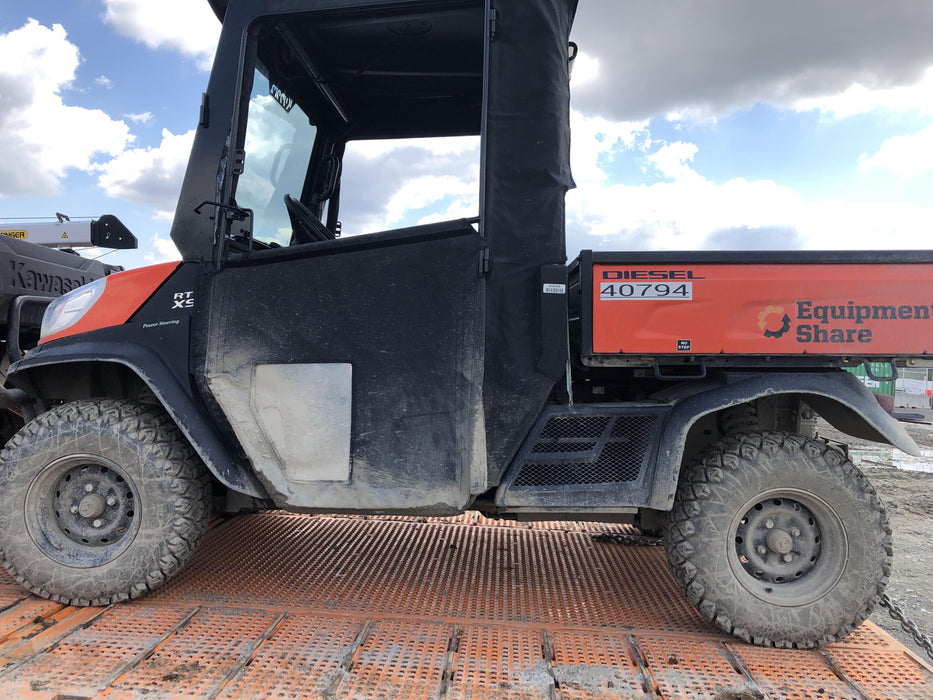 2019 Kubota RTV-X900 4wd Utility Cart, 2 Seat, Diesel, LED Strobe, Windshield Tempered Glass, Plastic Canopy, Wire Harness Kit, Backup Alarm