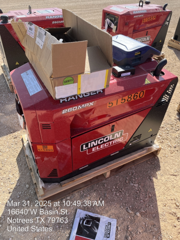 2025 LINCOLN ELECTRIC Ranger 260MPX