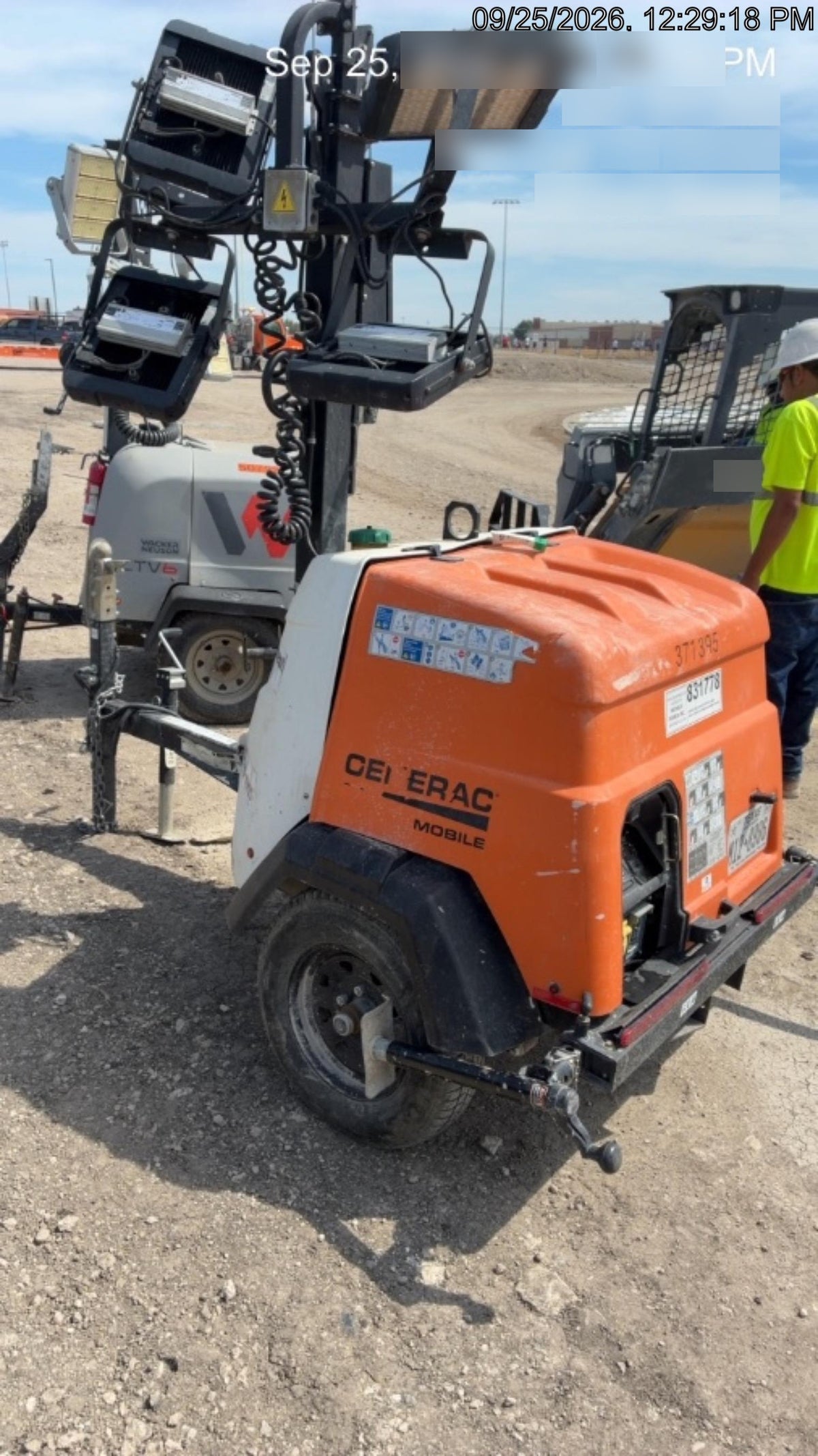 2023 Generac MLT2 Diesel, Flex Switch 120V Input, Powerzone Controller, 
(4) 320W LED Lights, 4kW Generator, 39.9 Gal Fuel Tank, 2" Ball, T3