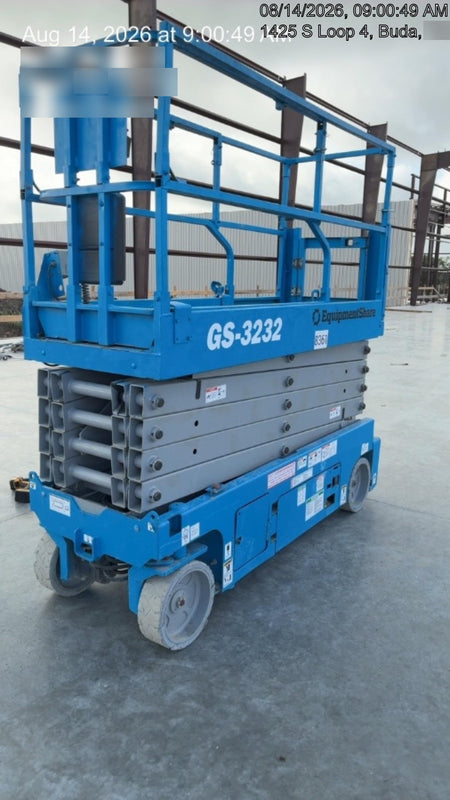 2018 Genie GS-3232 Genie GS3232 Lift w/Folding Rails and Swing Gate