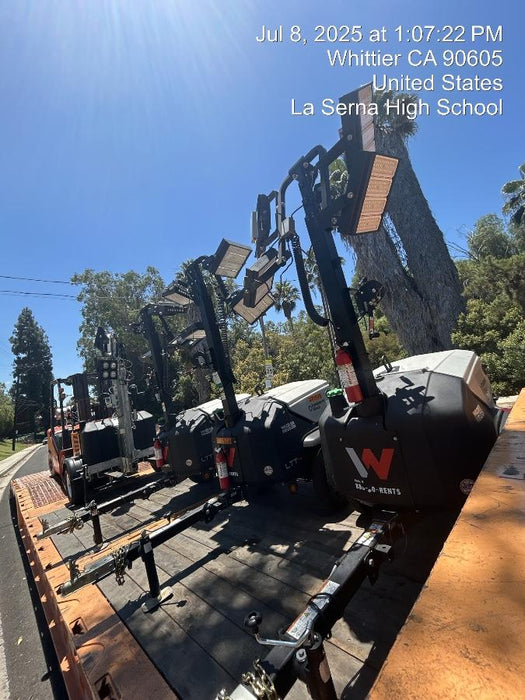 2024 Wacker Neuson LTT4 Diesel, Kohler KDW702, Deep Sea Controller, Auto Start, LED 320W, Bypass Outlet, T3