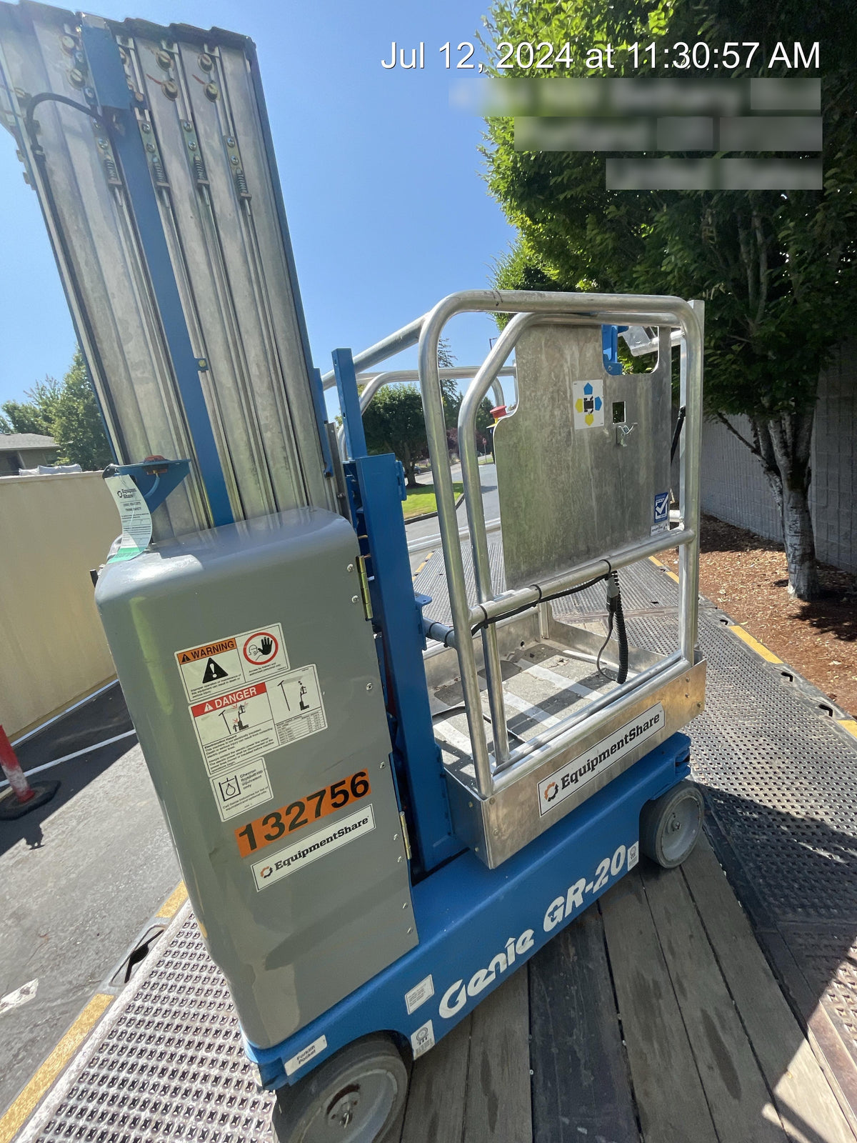 2021 GENIE GR-20