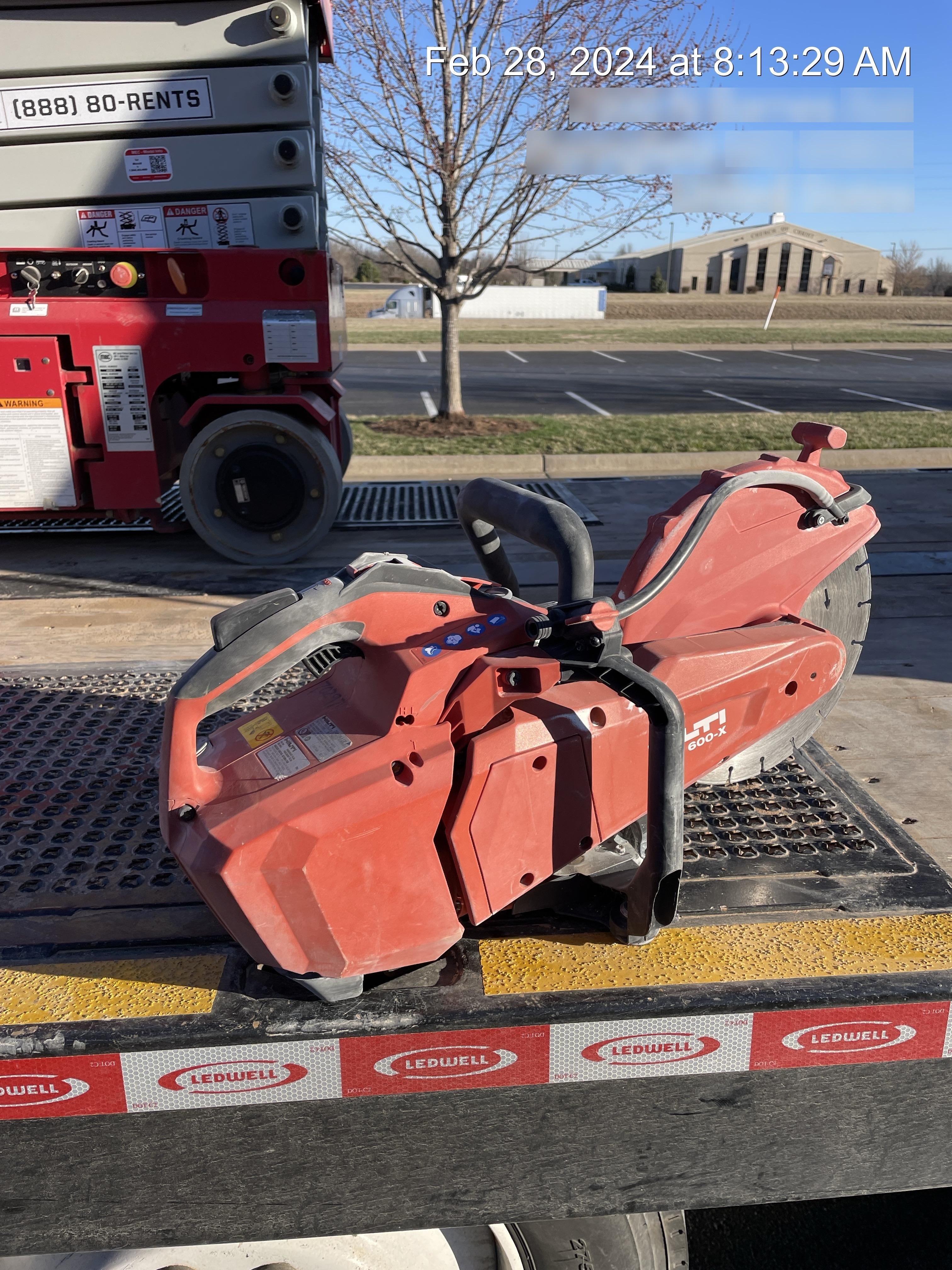 2020 HILTI DSH 600-X