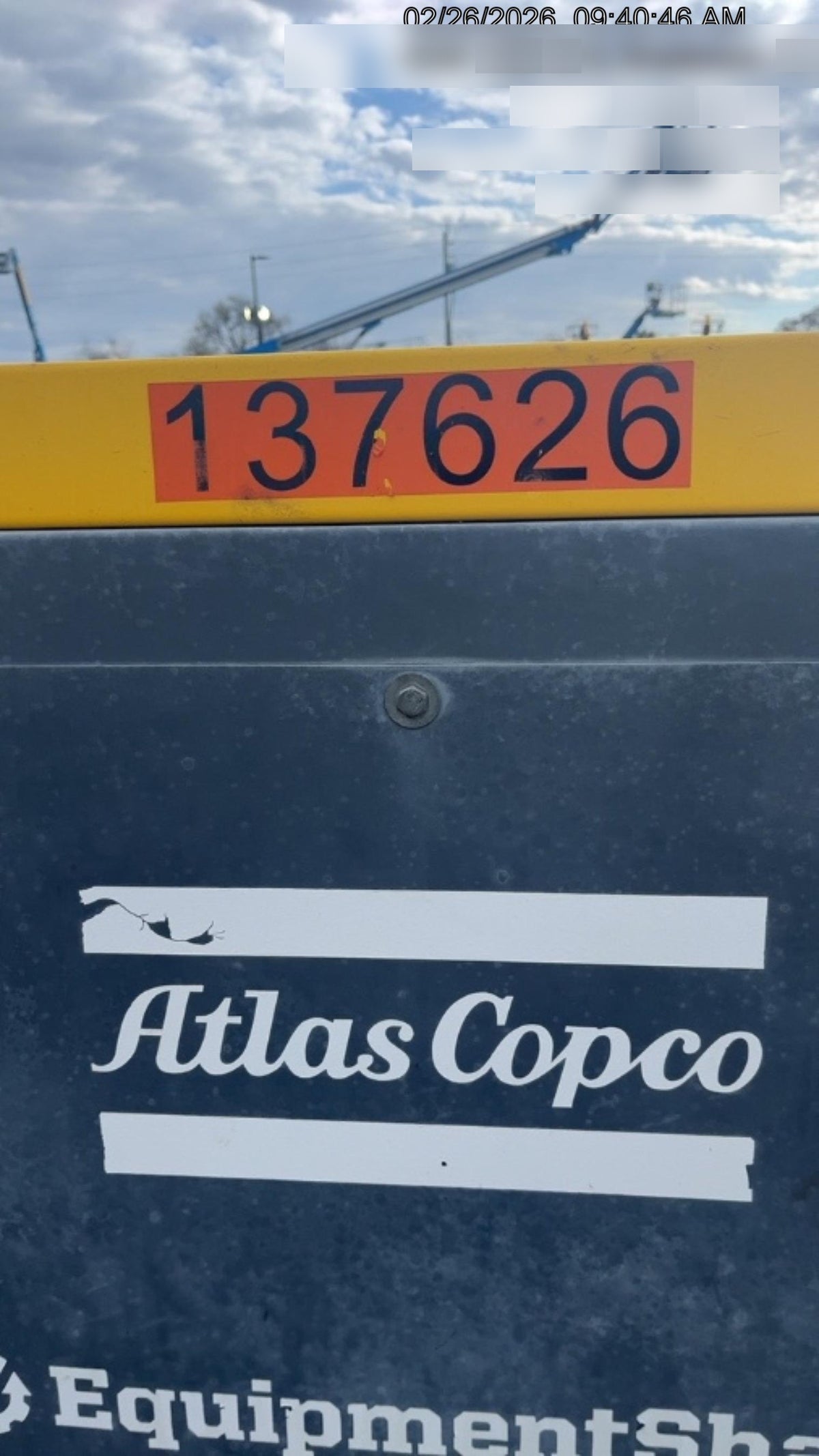 2021 ATLAS COPCO PAS 100 HF CS Enclosed