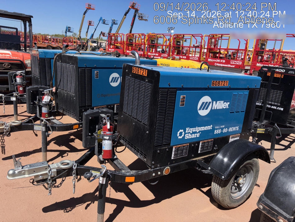2025 MILLER ELECTRIC BIG BLUE 400