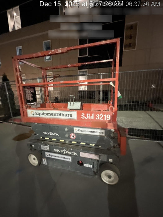 2019 Skyjack SJIII-3219 Standard w/Trojan Batteries