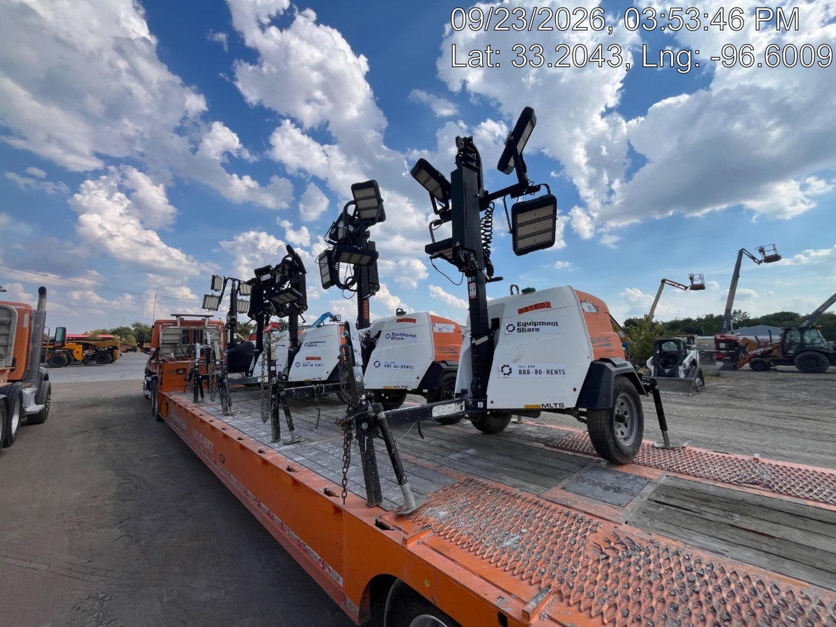 2024 Generac MLT2 Diesel, Flex Switch 120V Input, Powerzone Controller, 
(4) 320W LED Lights, 4kW Generator, 39.9 Gal Fuel Tank, 2" Ball, T3