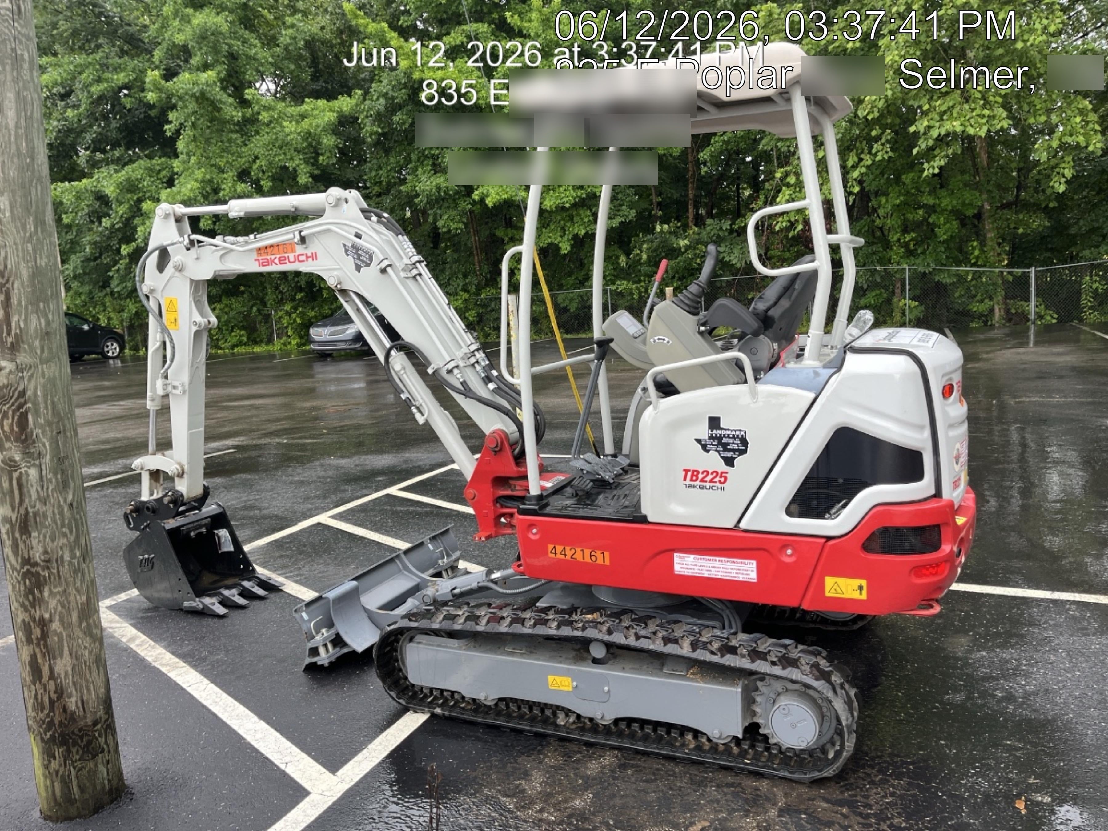 2022 TAKEUCHI TB225R