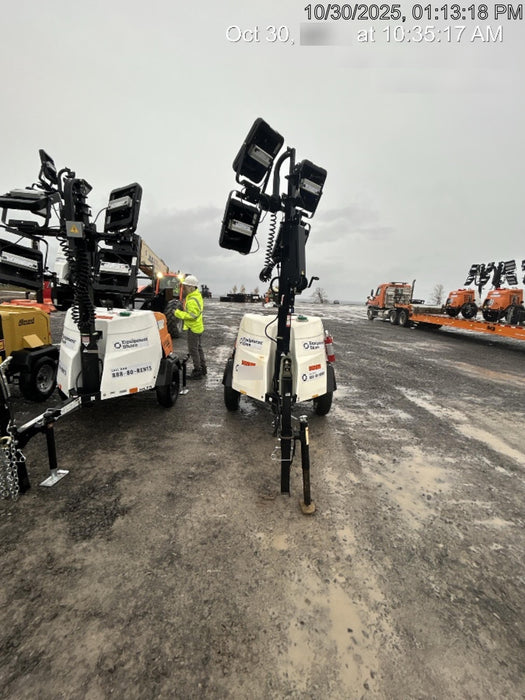 2023 Generac MLT2 Diesel, Flex Switch 120V Input, Powerzone Controller, 
(4) 320W LED Lights, 4kW Generator, 39.9 Gal Fuel Tank, 2" Ball, T3