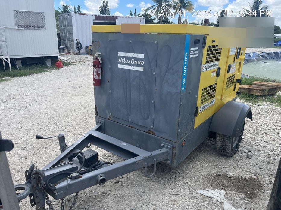2020 ATLAS COPCO PAS 100 HF CS Enclosed