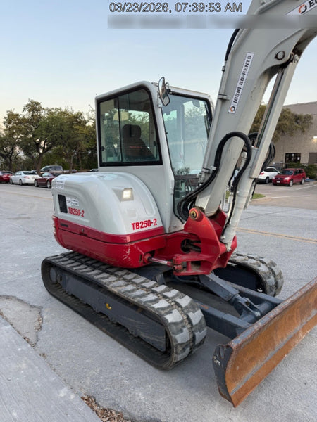 2024 TAKEUCHI TB250-2CR