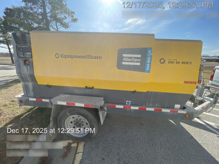 2024 ATLAS COPCO XAS 850
