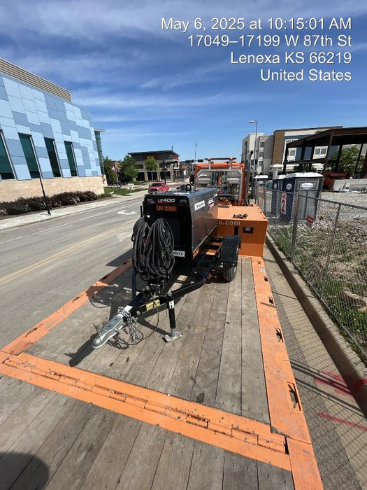 2024 Lincoln Electric LE400 Kubota V1505, Trlr, Cable Rack, Light Kit, ES Decals, T3