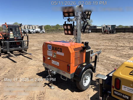 2024 Wanco WLTT-4MM4K Diesel, Deep Sea Controller, Shore Power Plug, Auto Start, (4) 350W LED Floodlights, 4kW Generator, 60 Gal Fuel Tank, 2" Ball, T3