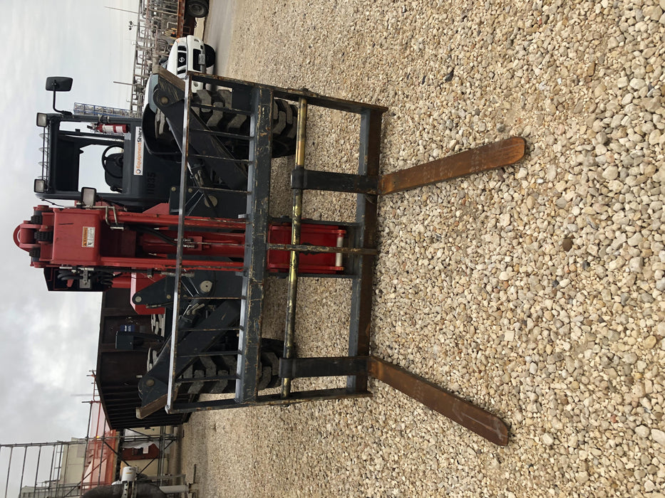2018 Manitou MTA10055 Manitou MTA10055 - Canopy, Worklights, Beacon, 66" Carriage, 60" Forks, Solid Tires, Aux Hydraulics