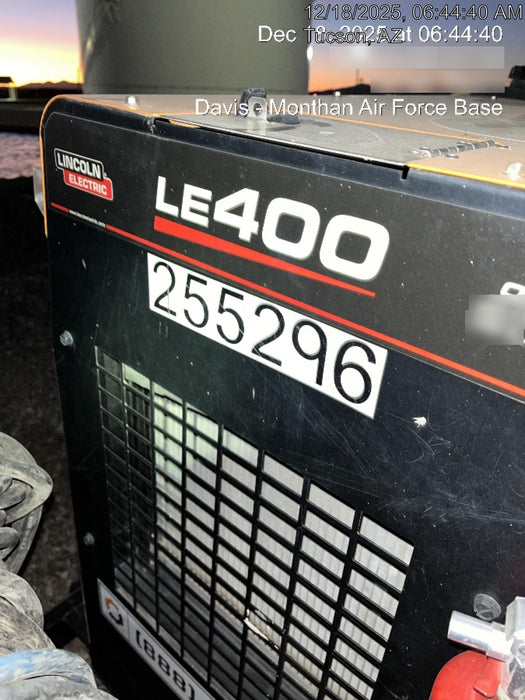 2022 Lincoln Electric LE400 Kubota V1505, Trlr, Cable Rack, Light Kit, ES Decals, T3