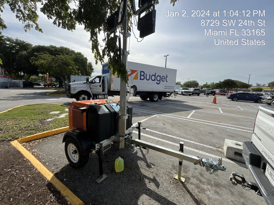 2023 Wanco WLTT-4MM4K Diesel, Deep Sea Controller, Shore Power Plug, Auto Start, (4) 350W LED Floodlights, 4kW Generator, 60 Gal Fuel Tank, 2" Ball, T3