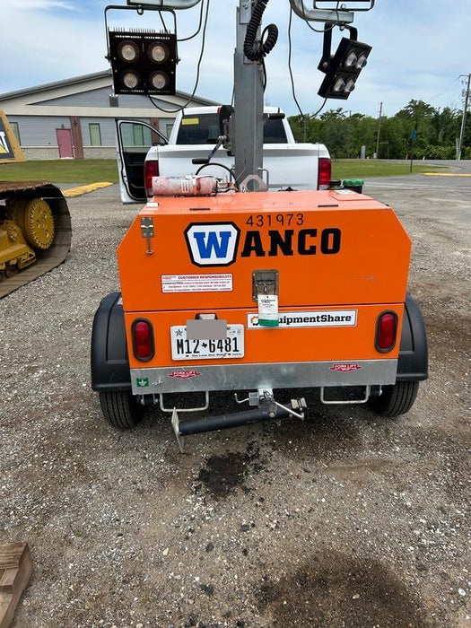 2024 Wanco WLTT-4MM4K Diesel, Deep Sea Controller, Shore Power Plug, Auto Start, (4) 350W LED Floodlights, 4kW Generator, 60 Gal Fuel Tank, 2" Ball, T3