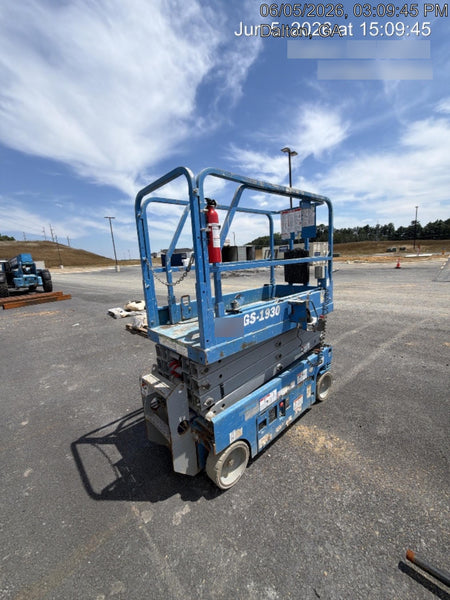 2019 Genie GS-1930 Fixed Rails with Chain Entry