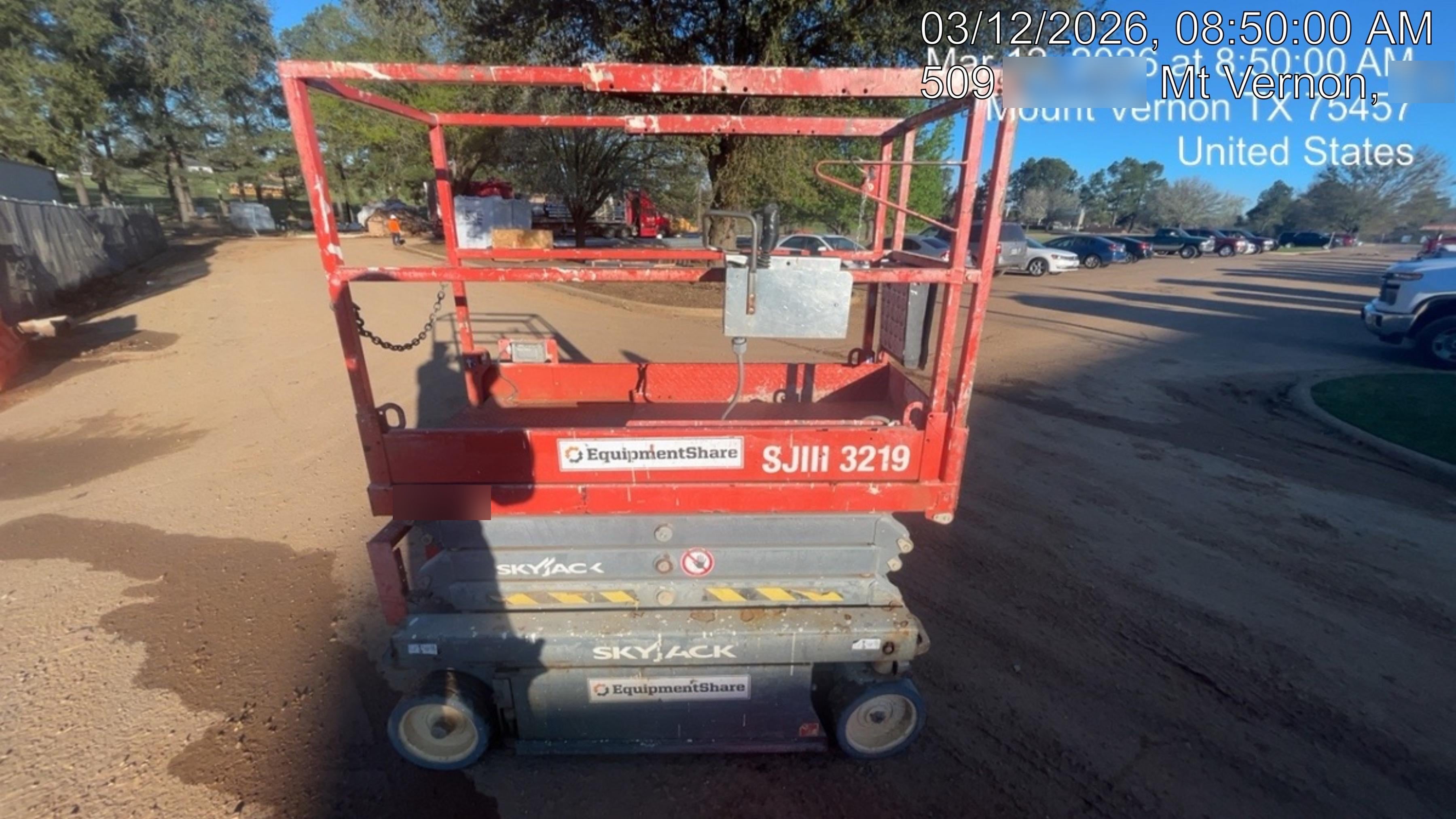 2019 Skyjack SJIII-3219 Standard Options