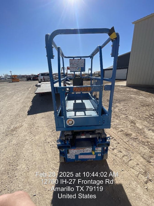2022 Genie GS-1432 Electric Drive, SLD NM Tires, Bcn