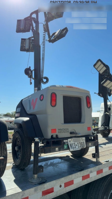 2024 Wacker Neuson LTT4 Diesel, Kohler KDW702, Deep Sea Controller, Auto Start, LED 320W, Bypass Outlet, T3