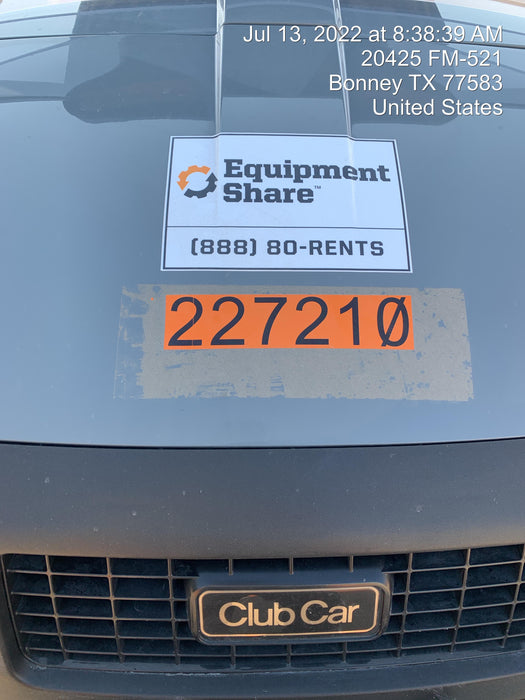 2022 Club Car CA1700D Canopy, Diesel, 4 Passenger