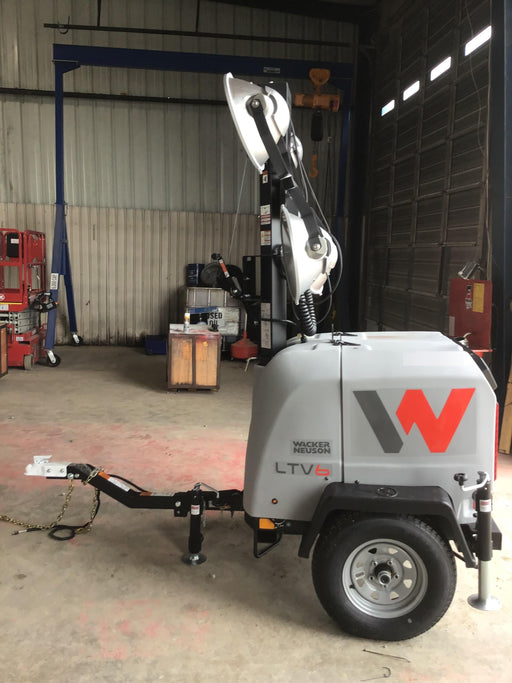 2019 Wacker Neuson LTV6L-MH Wacker Neuson LTV6L Mobile Light Tower w/Fuel Level Sensor Installed