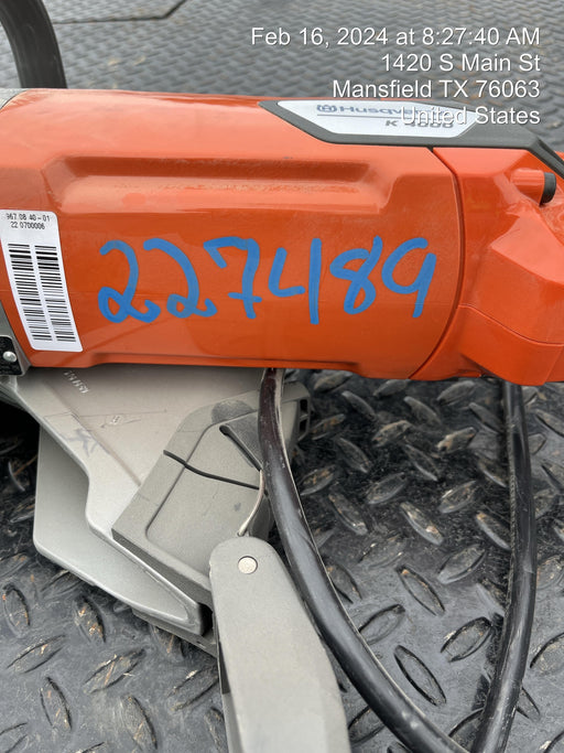 2022 HUSQVARNA K4000