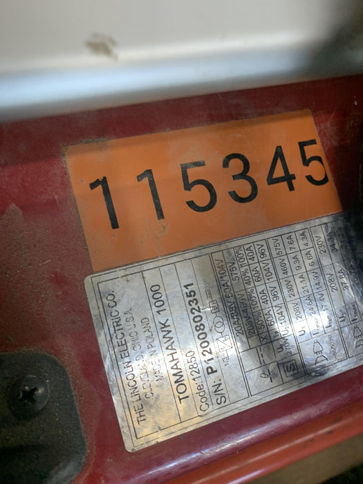 2020 LINCOLN ELECTRIC TOMAHAWK 1000