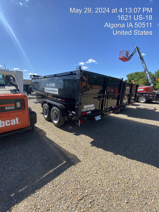 2024 TEXAS PRIDE TRAILERS DT714416KBP