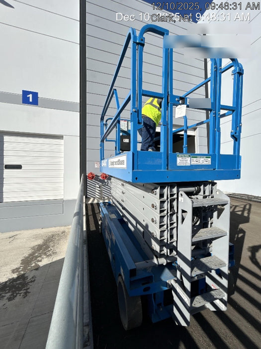 2020 Genie GS-4047 Standard, Folding full height swing gate, 800W Inverter