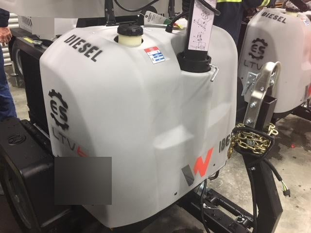 2018 Wacker Neuson LTV6L-MH Wacker Neuson LTV6L Mobile Light Tower w/Fuel Level Sensor Installed
