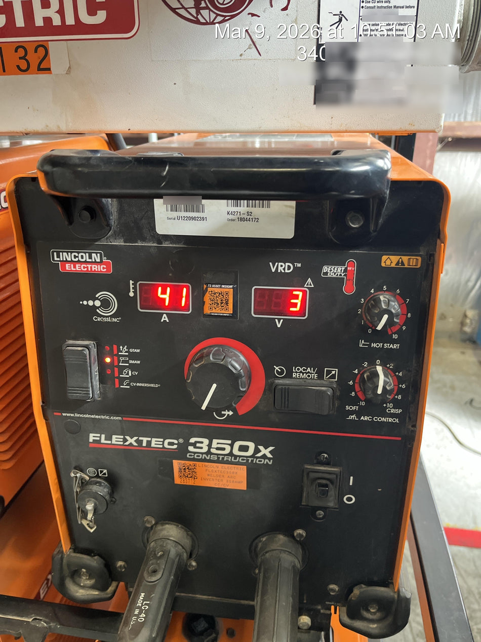 2023 LINCOLN ELECTRIC FLEXTEC 350X