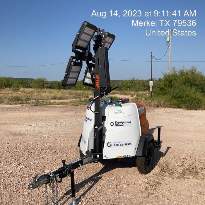 2023 Generac MLT2 Diesel, Flex Switch 120V Input, Powerzone Controller, (4) 320W LED Lights, 4kW Generator, 39.9 Gal Fuel Tank, 2" Ball, T3