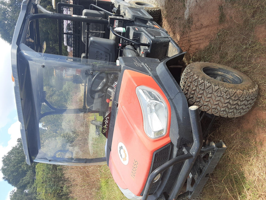 2020 Kubota RTV-X1140W-H 4WD utility cart -LED strobe -Windshield tempered glass -Plastic canopy -Wire harness kit -Backup alarm