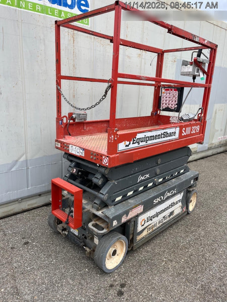 2019 Skyjack SJIII-3219 Standard Options, Trojan Batteries