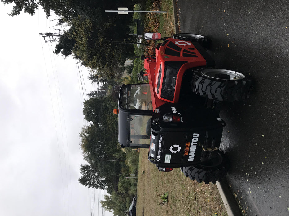 2020 Manitou MTA5519 Canopy, Solid Tires, Work Lights, Beacon, Aux Hydraulics, Back up Alarm, Mirrors, ES Keypad