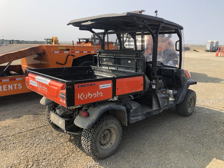 2022 Kubota RTV-X1140W-H Plastic Canopy, Windshield Acrylic Clear, LED Strobe Light, Wire Harness Kit, Back up Alarm