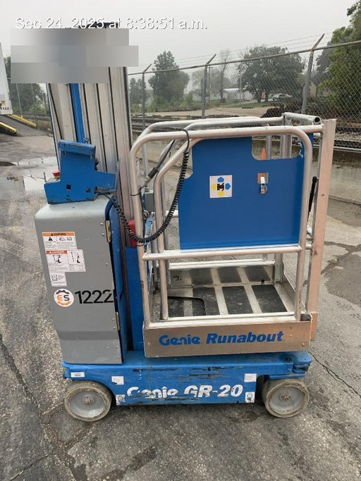 2016 GENIE GR-20