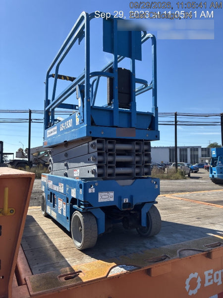 2020 Genie GS-1930 Solid Non Marking Tires, Beacon, Folding rails with half height swing gate