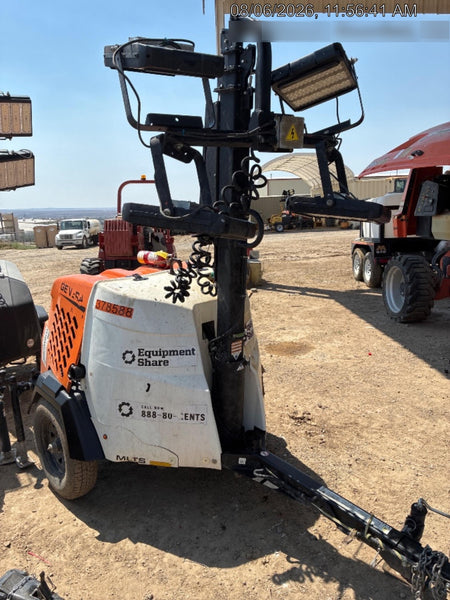 2023 Generac MLT2 Diesel, Flex Switch 120V Input, Powerzone Controller, 
(4) 320W LED Lights, 4kW Generator, 39.9 Gal Fuel Tank, 2" Ball, T3