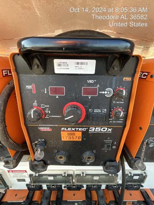 2021 LINCOLN ELECTRIC FLEXTEC 350X