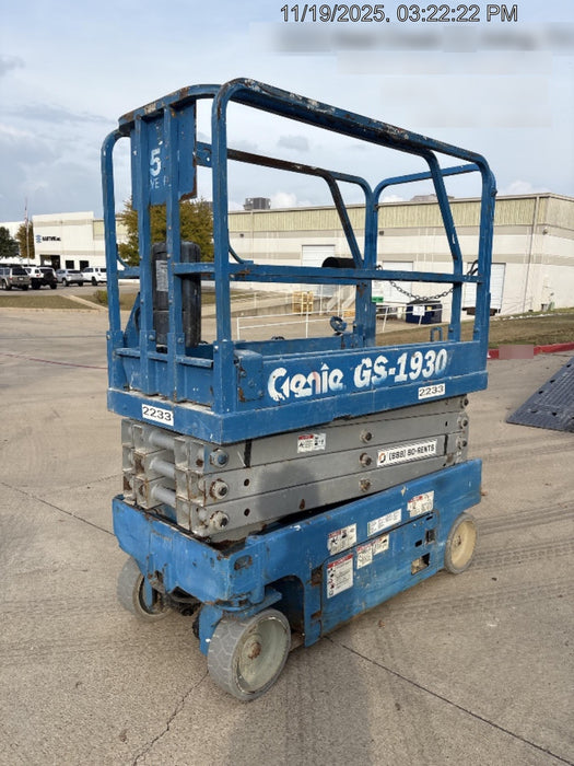 2016 Genie GS-1930 Genie GS1930 Scissor Lift