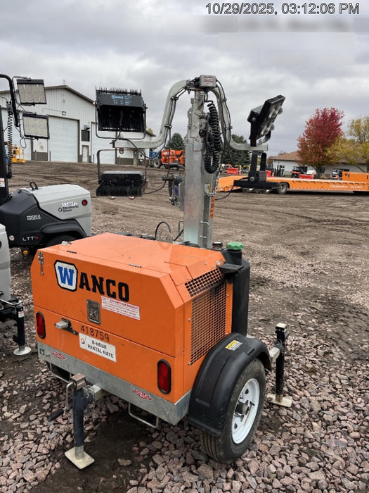 2024 Wanco WLTT-4MM4K Diesel, Deep Sea Controller, Shore Power Plug, Auto Start, (4) 350W LED Floodlights, 4kW Generator, 60 Gal Fuel Tank, 2" Ball, T3