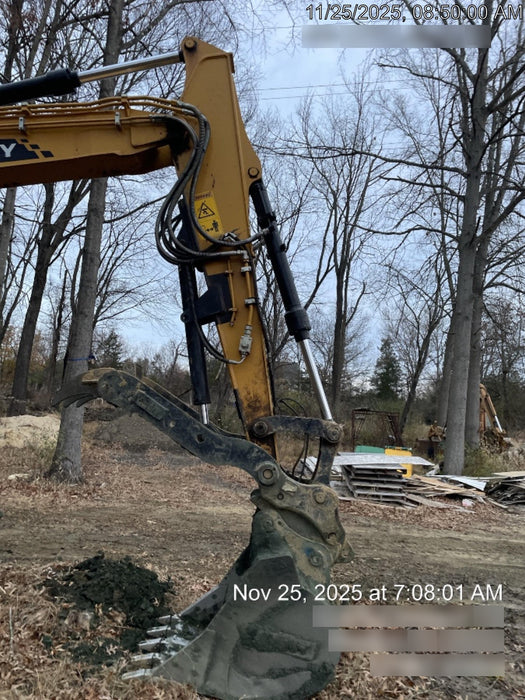 2020 Sany SY155U Rubber Tracks, Front Blade