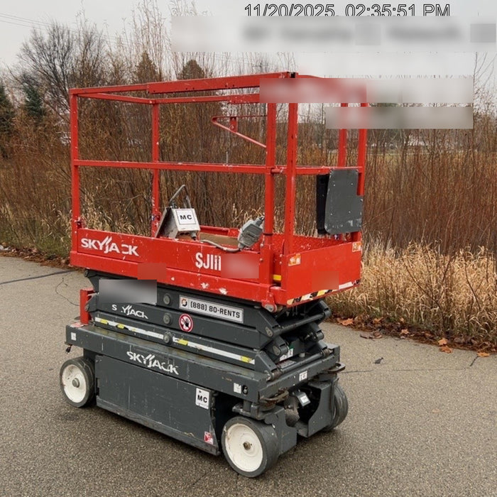 2018 Skyjack SJIII-3219 Standard Rental Specs