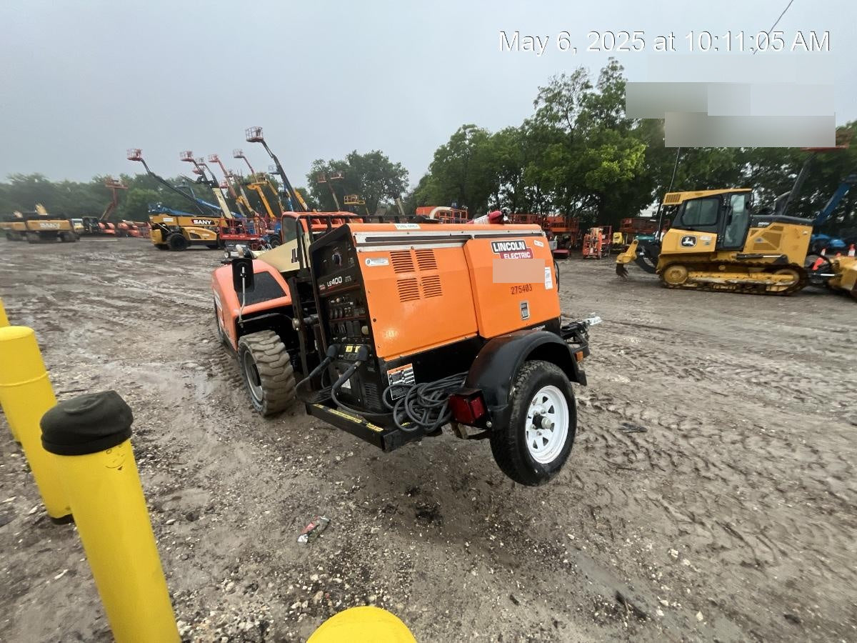 2022 Lincoln Electric LE400 Kubota V1505, Trlr, Cable Rack, Light Kit, ES Decals, T3